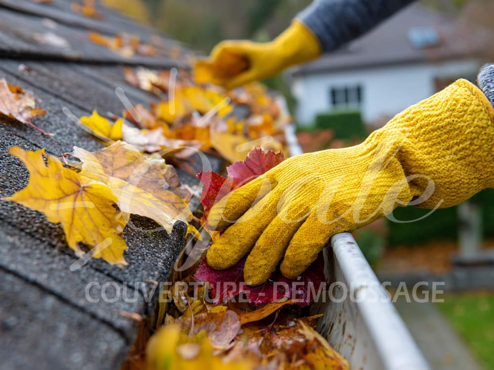 Entretien et nettoyage de gouttières